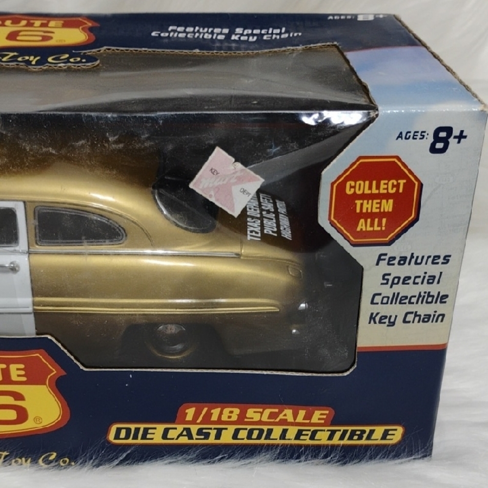 1949 Mercury Texas Highway Patrol Route 66 Die Cast Collectible Car - Picture 2 of 11